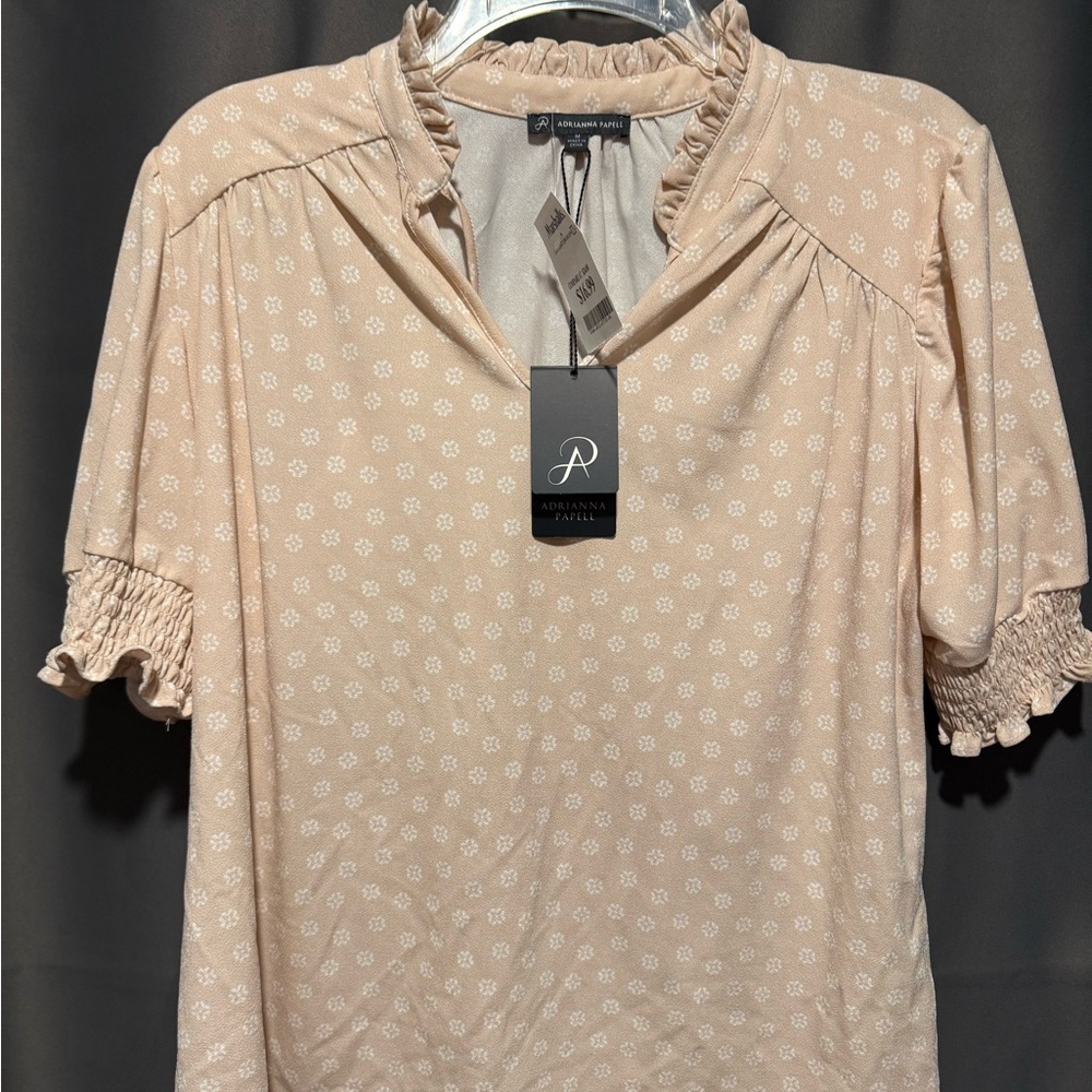 Adrianna Papell Women's pink Floral Top